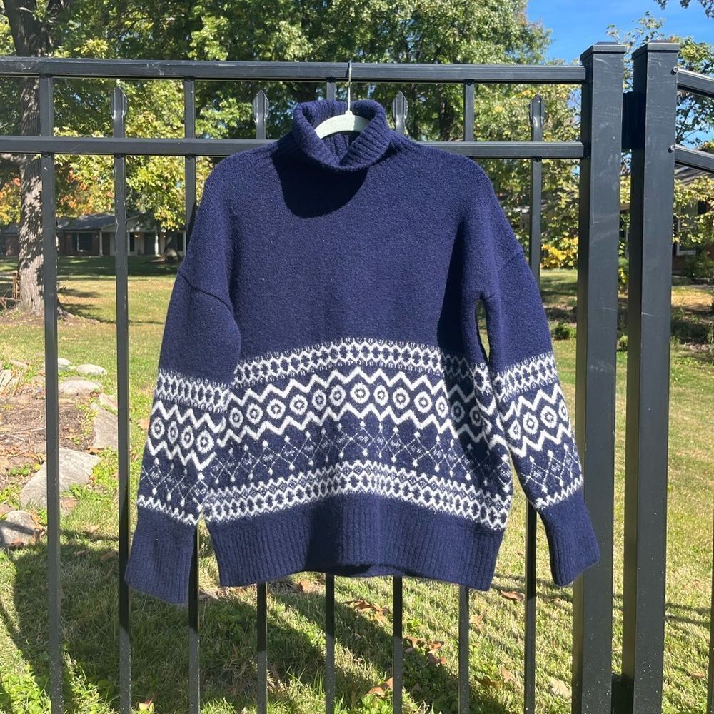 Zara Knit Turtleneck Sweater